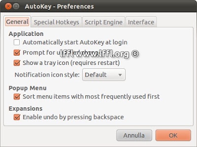 Auto Key Ubuntu AutoKey 0.71.2 - Creare Scorciatoie e Macro su Linux - Linux Freedom